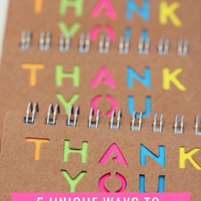 5 Unique Ways to Say Thank You