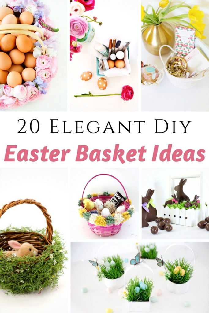 Elegant DIY Easter Basket Ideas