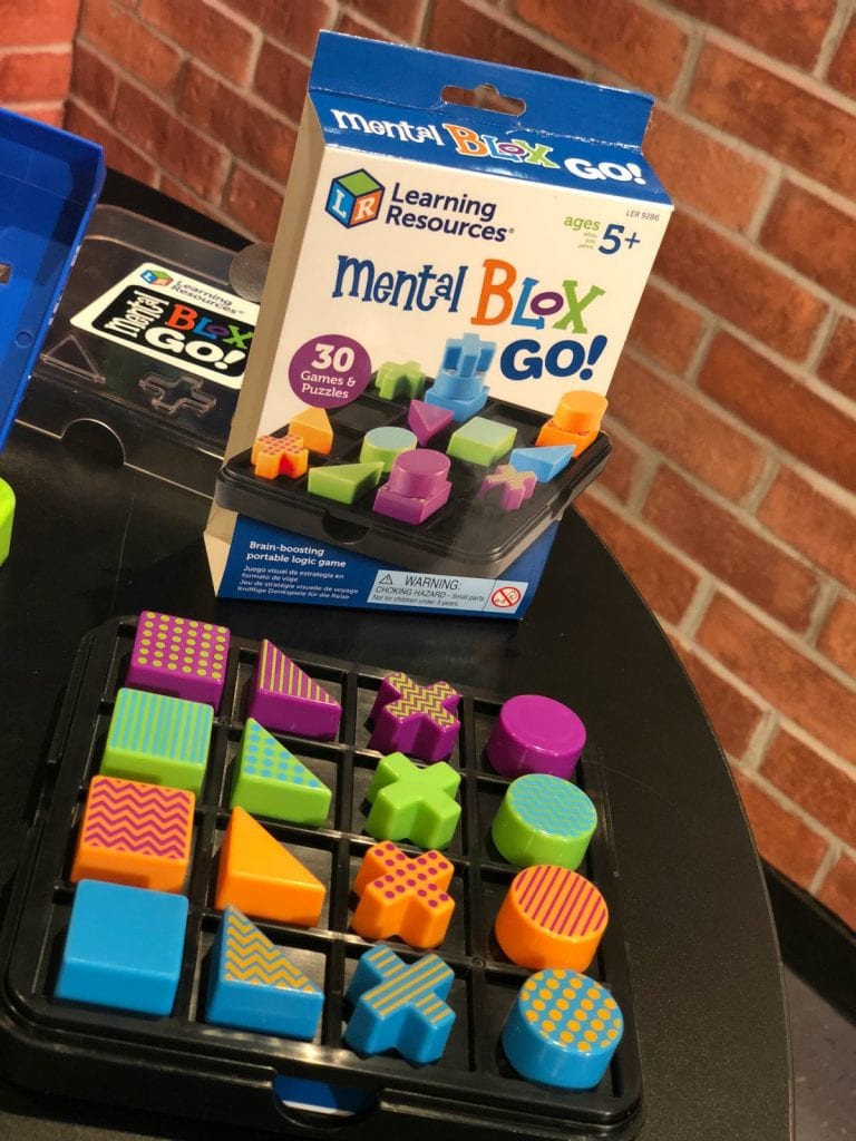 5 Educational Toys Under $15 for Road Trip Travel - Learning Resources Mental On the Go Blox