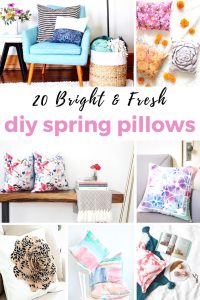 DIY Spring Pillows You Can Make