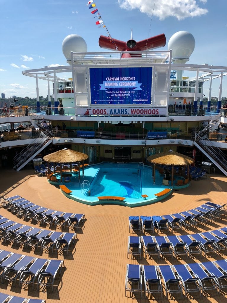 Carnival Horizon Arrives in NYC - Official Naming Ceremony - Bonsai Teppenyaki