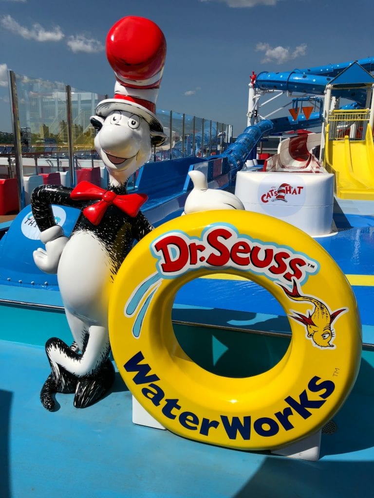 Carnival Horizon Arrives in NYC - Official Naming Ceremony - Dr. Seuss Waterworks