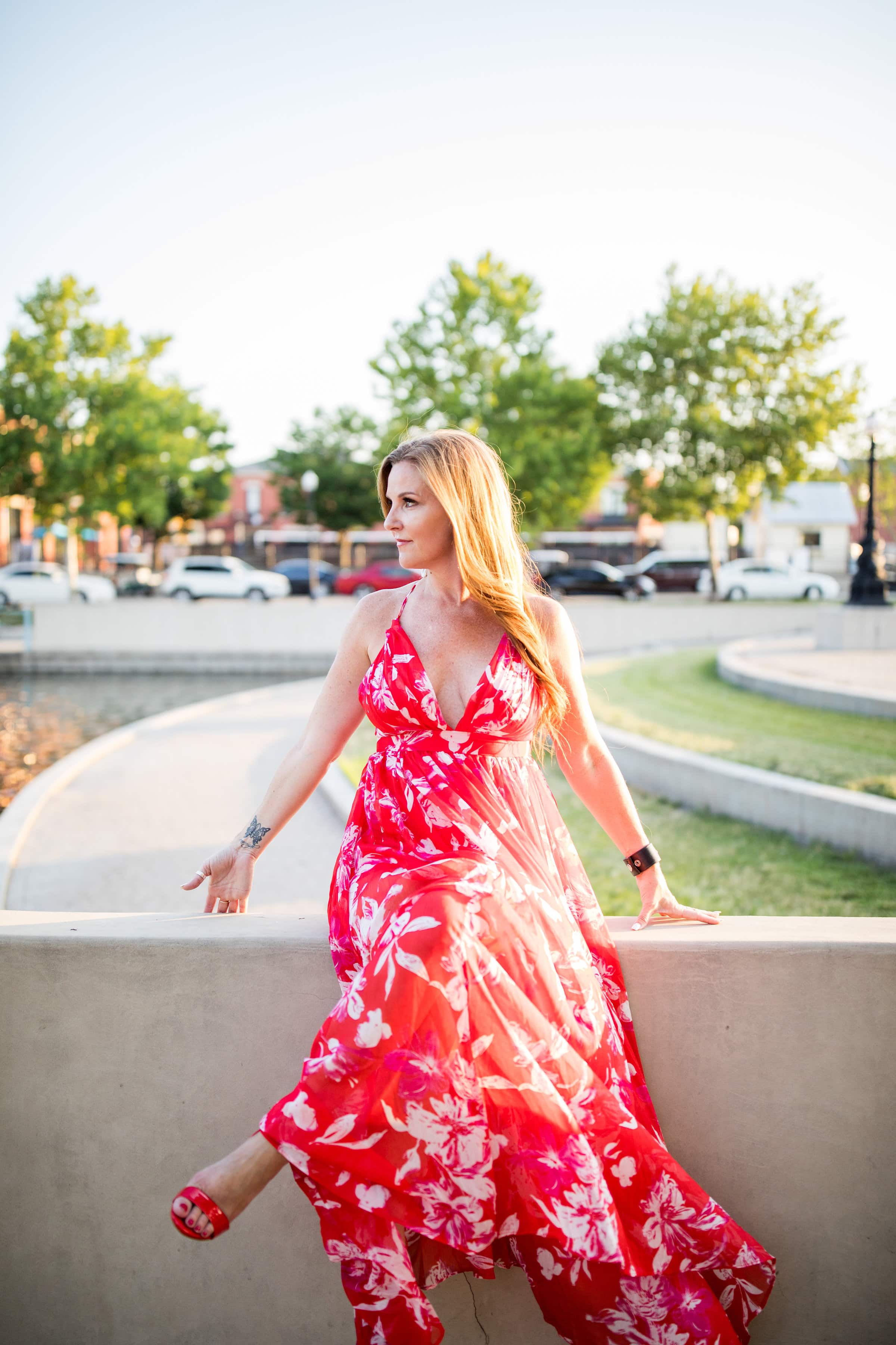 The Red Maxi Dress You Need for Summer