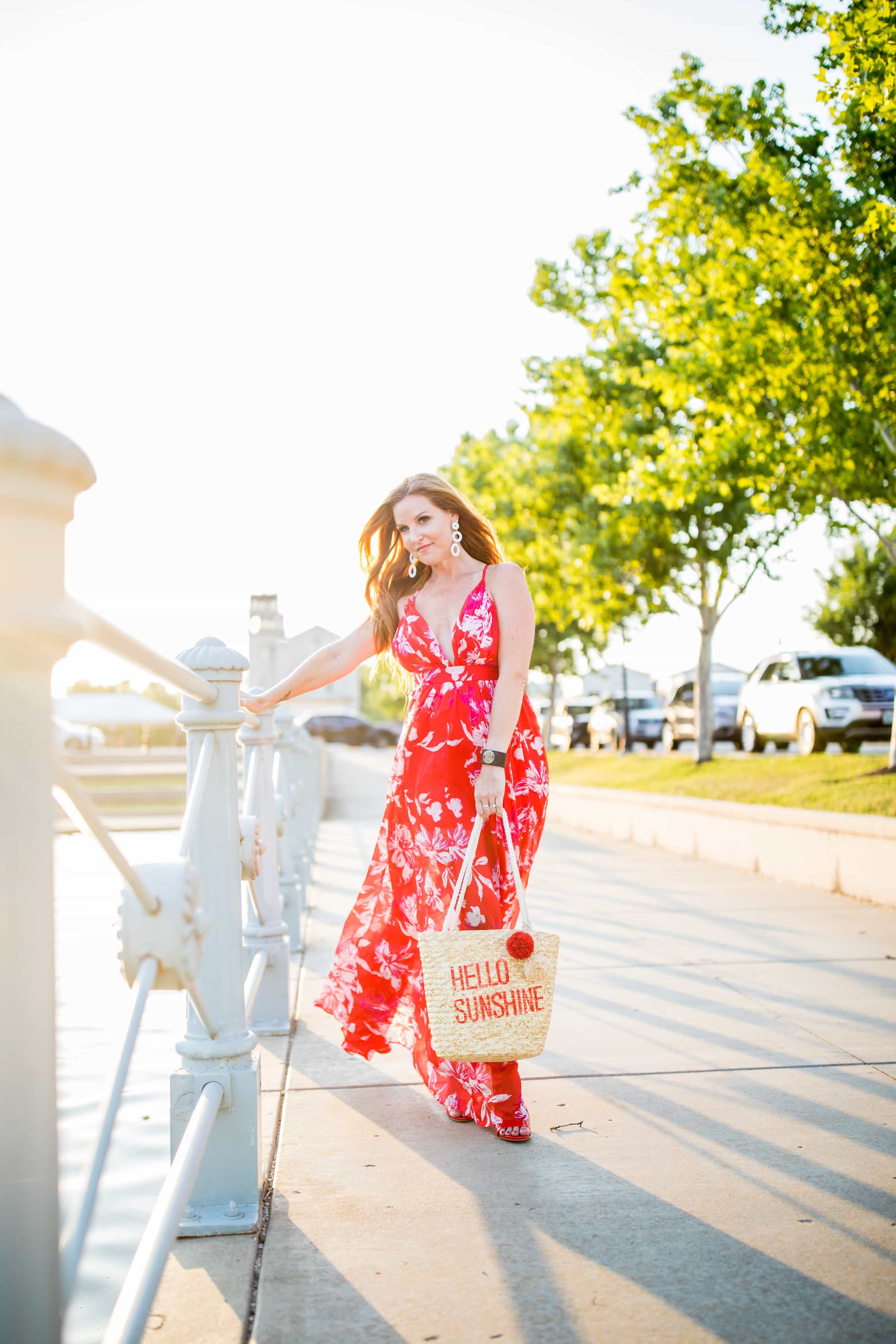 The Red Maxi Dress You Need for Summer