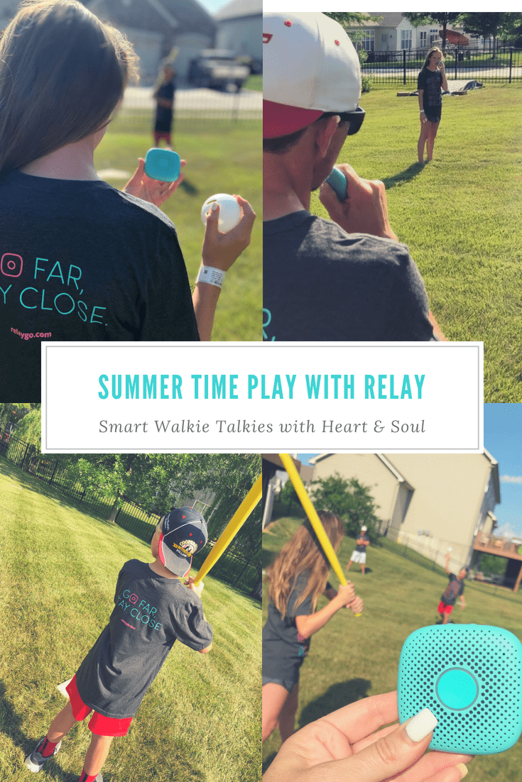 Summertime Play with Relay: Smart Walkie Talkies with Heart and Soul