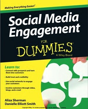 Social Media Engagement for Dummies Cover