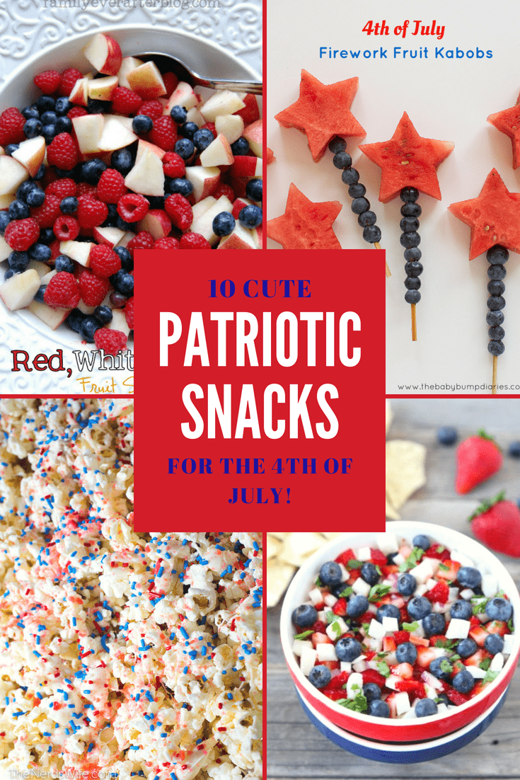 10 Easy 4th of July Snack Ideas