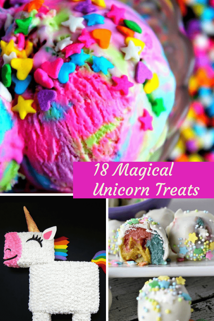 18 Magical Unicorn Treats - Obsessed with the edible Unicorn Cookie Dough and the Popcorn 