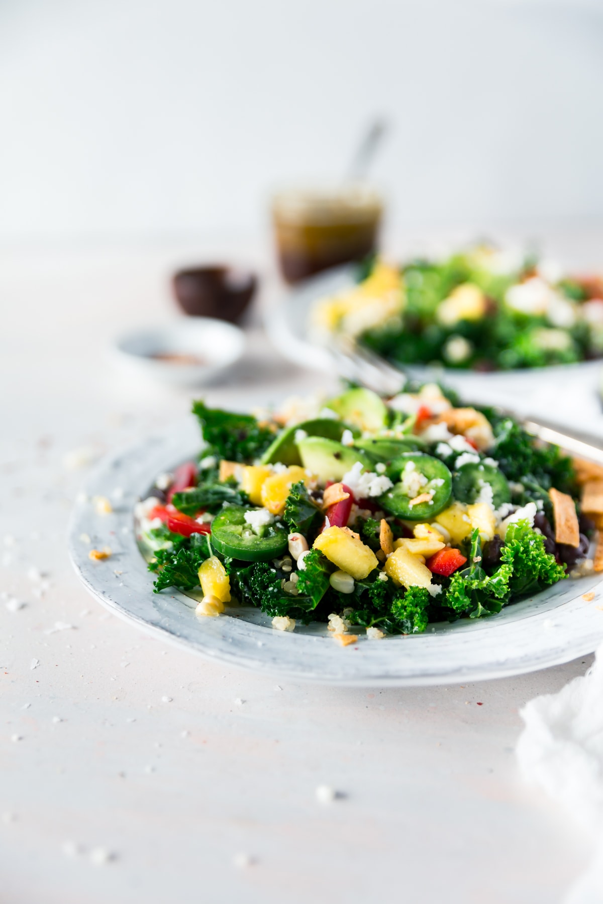 The Perfect Salad: Mango Avocado Kale Salad