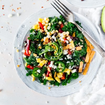 The Perfect Salad: Mango Avocado Kale Salad