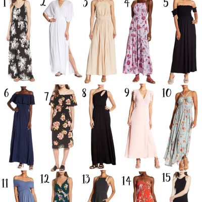 Chic Maxi Dresses under $50