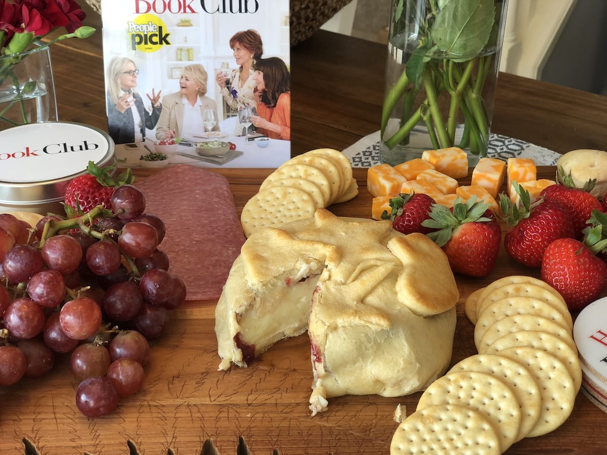 Girls Night In: The Perfect Baked Brie with Jam 