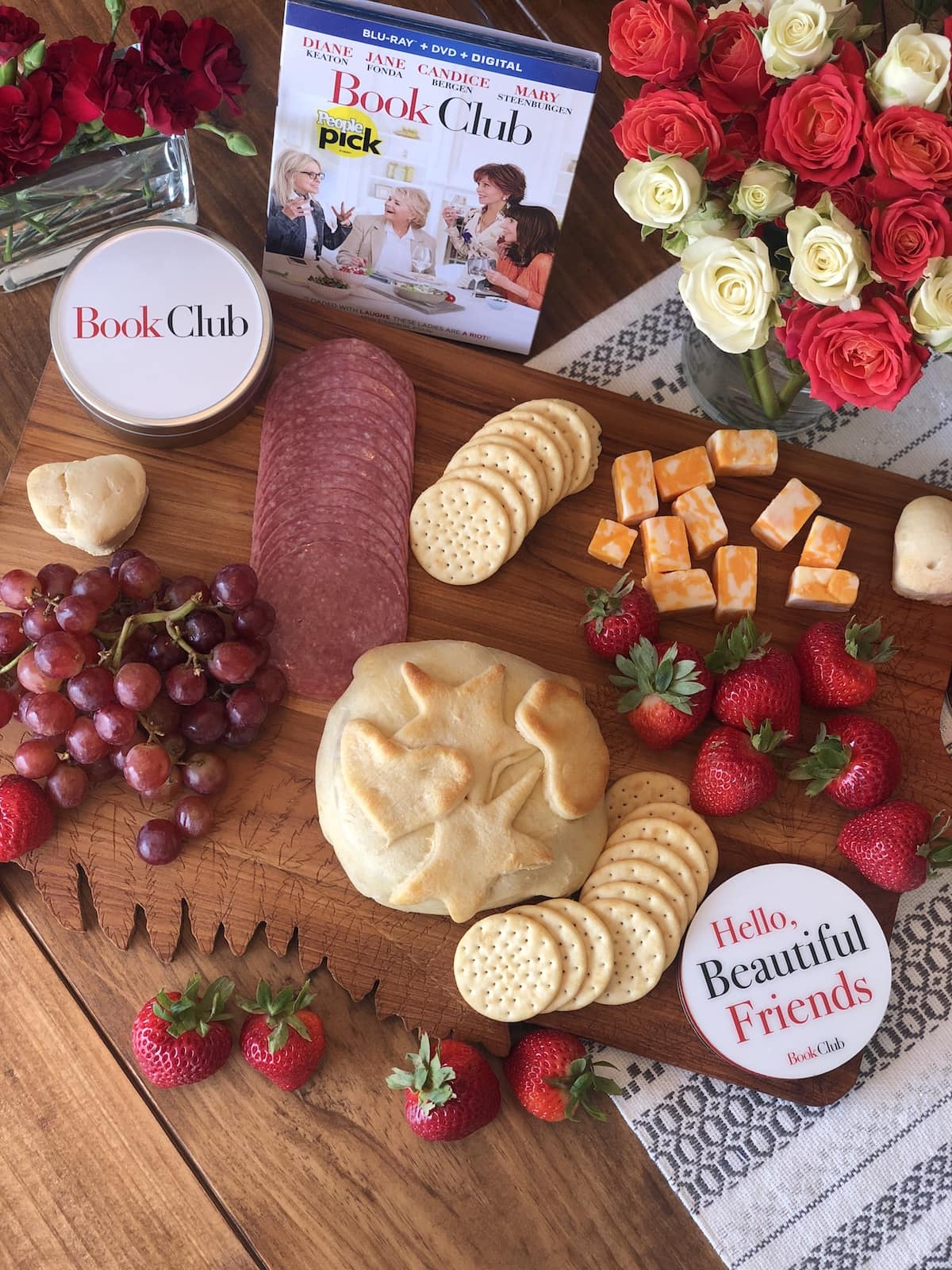 Girls Night In: The Perfect Frosé, Baked Brie + Book Club the Movie #BookClub