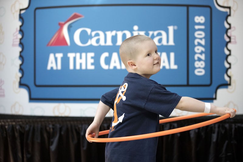Hope is Alive in the Hallways of St. Jude's Children's Hospital: Carnival Chooses Fun at Annual Day of Play