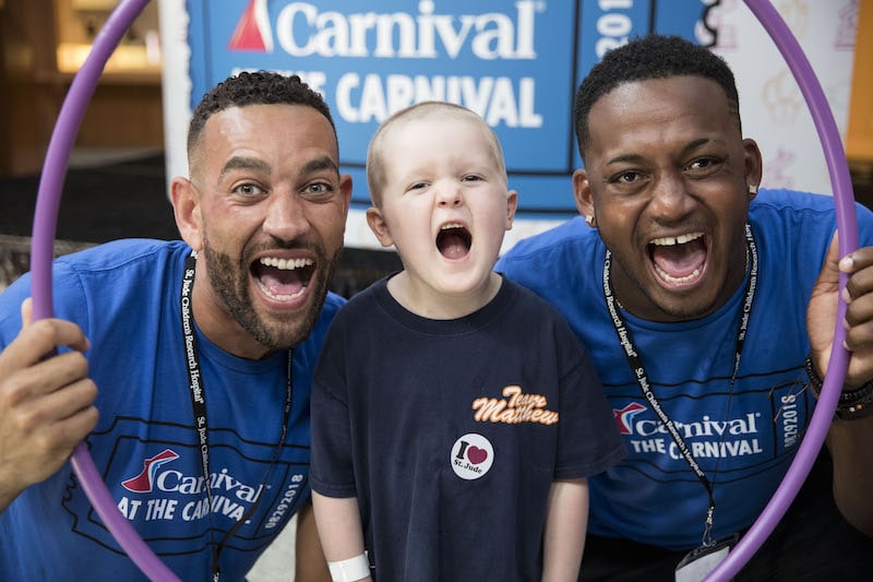 Hope is Alive in the Hallways of St. Jude's Children's Hospital: Carnival Chooses Fun at Annual Day of Play