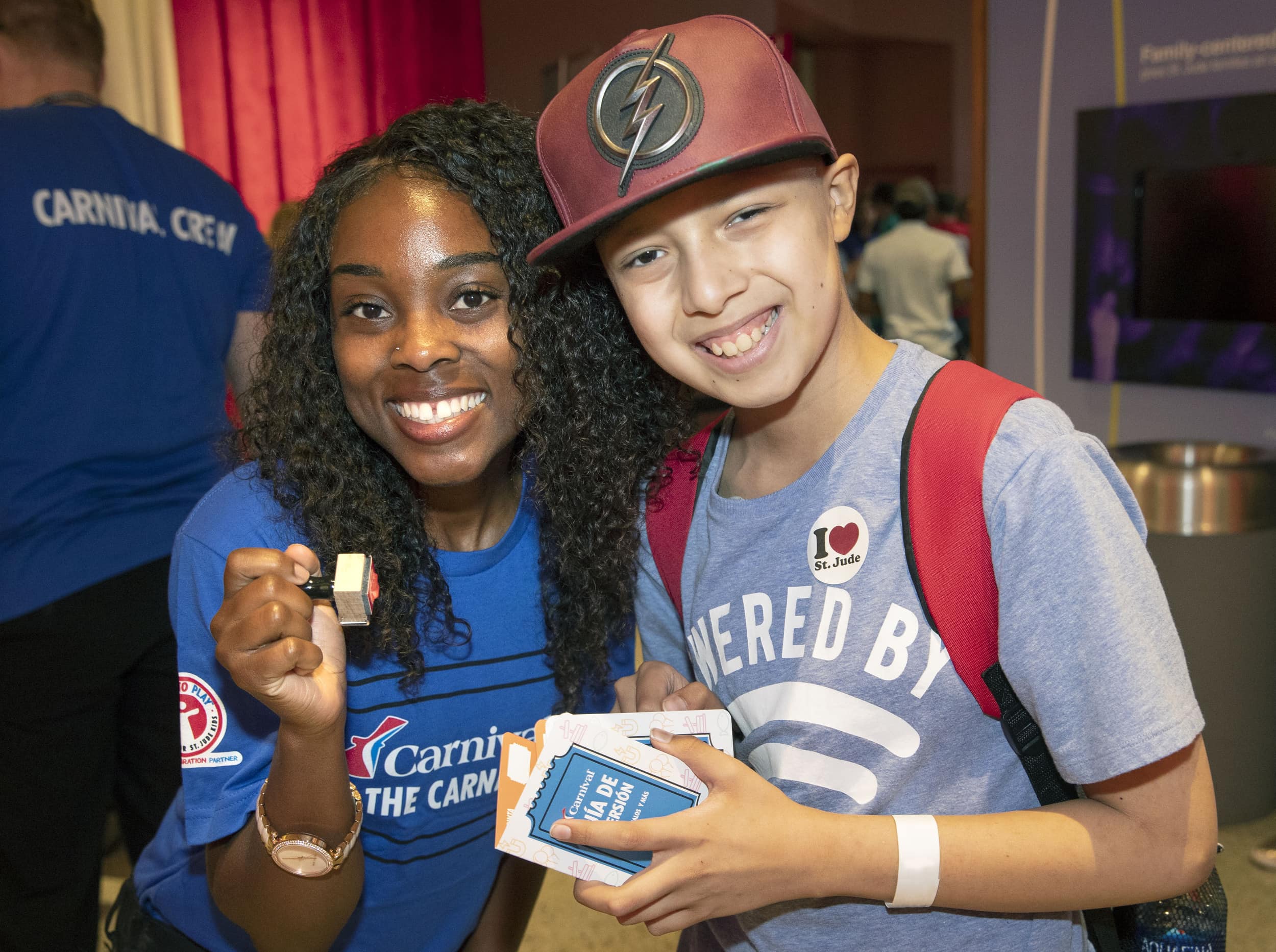 Hope is Alive in the Hallways of St. Jude's Children's Hospital: Carnival Chooses Fun at Annual Day of Play