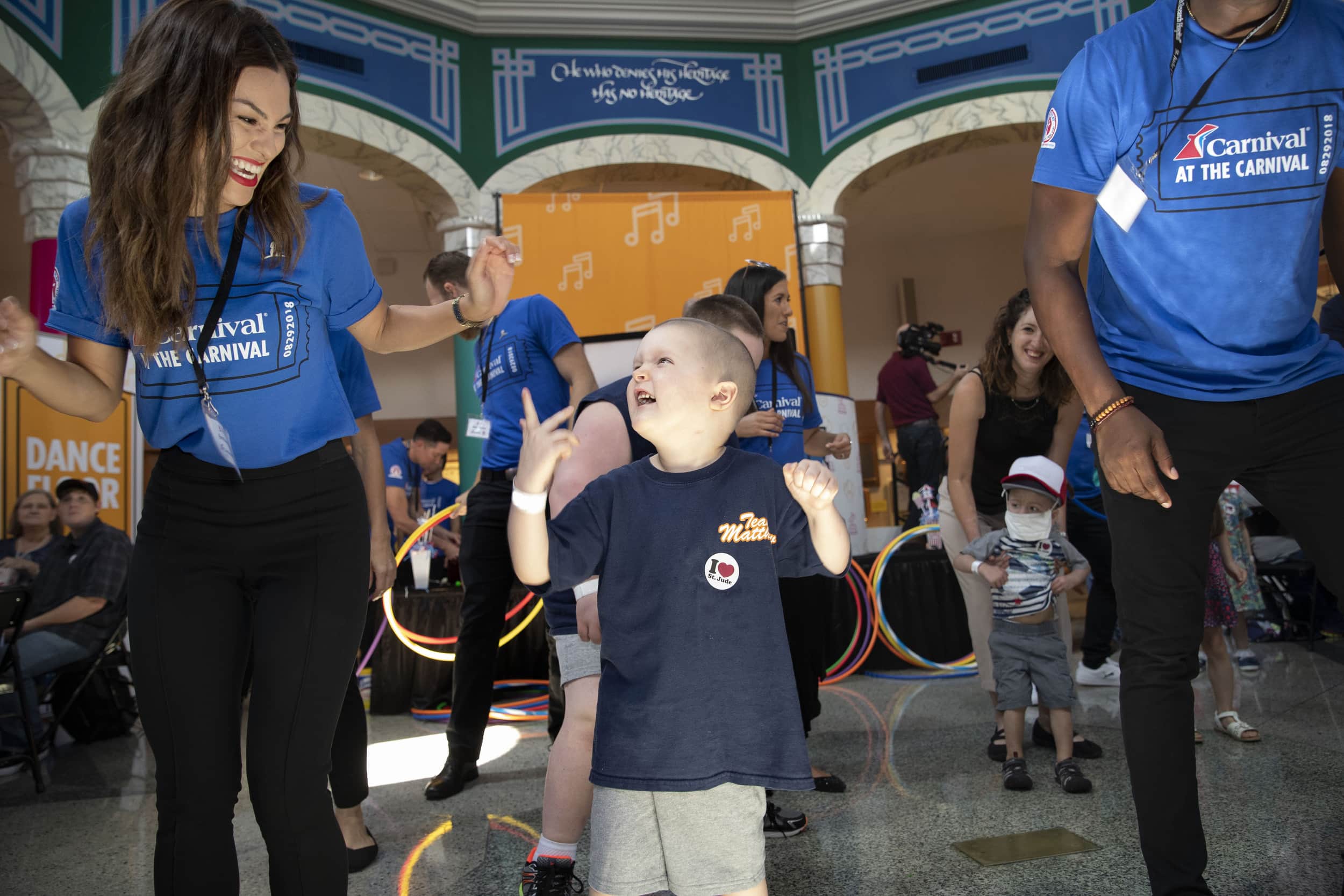 Hope is Alive in the Hallways of St. Jude's Children's Hospital: Carnival Chooses Fun at Annual Day of Play