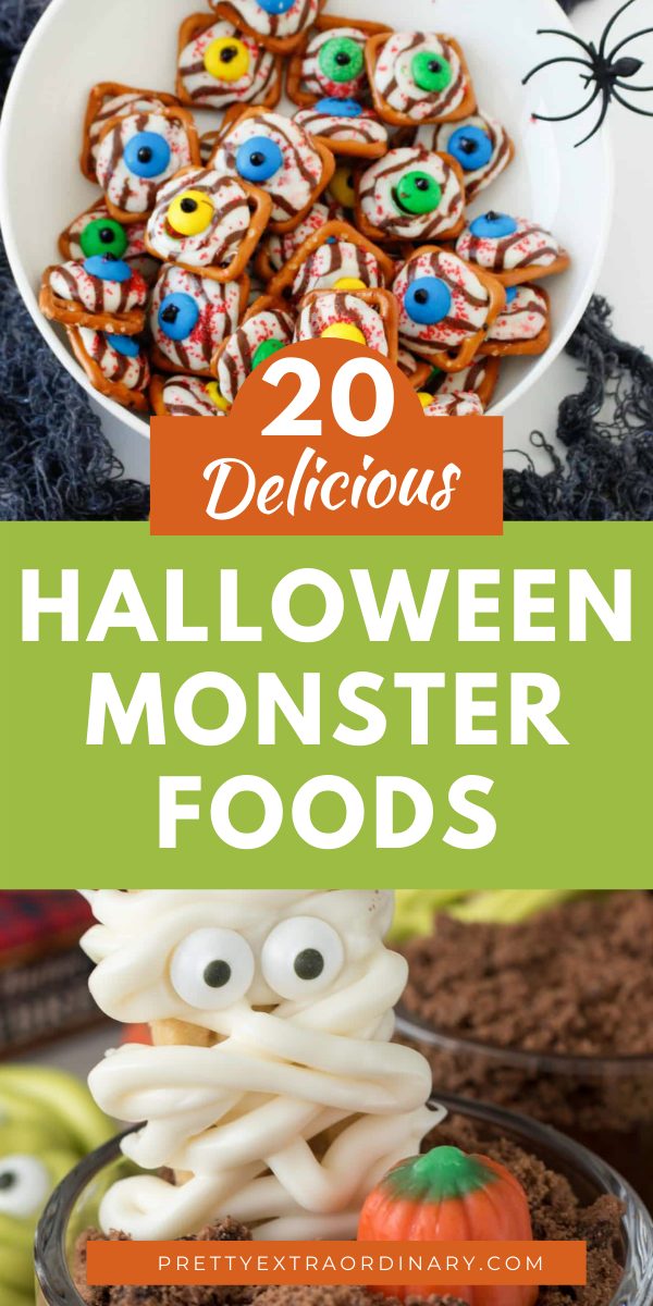 20 Delicious Halloween Monster Foods Your Family Will Love Pretty
