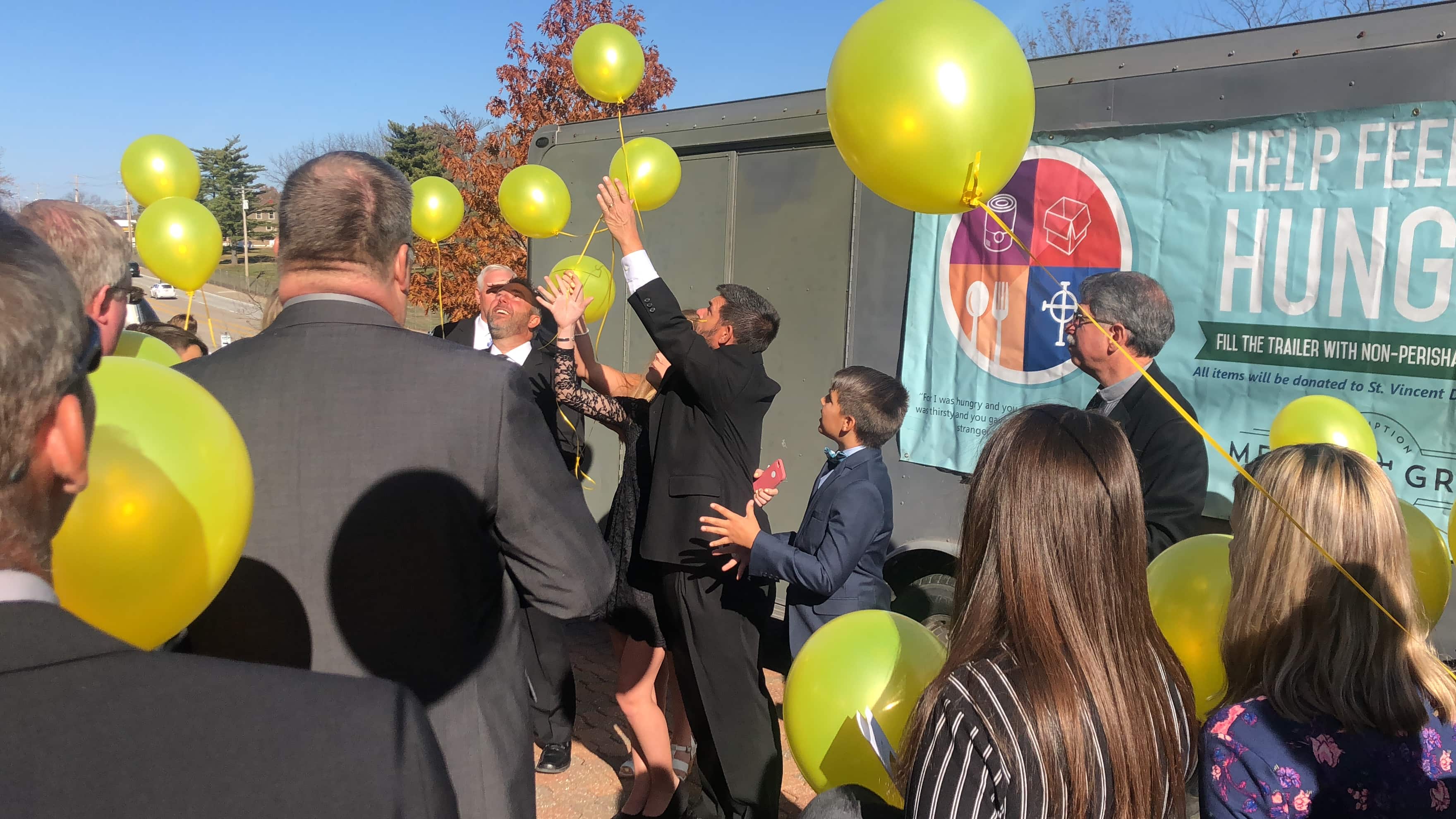 The Color of Heartbreak is Yellow: On the Loss of a Friend - Balloon Release