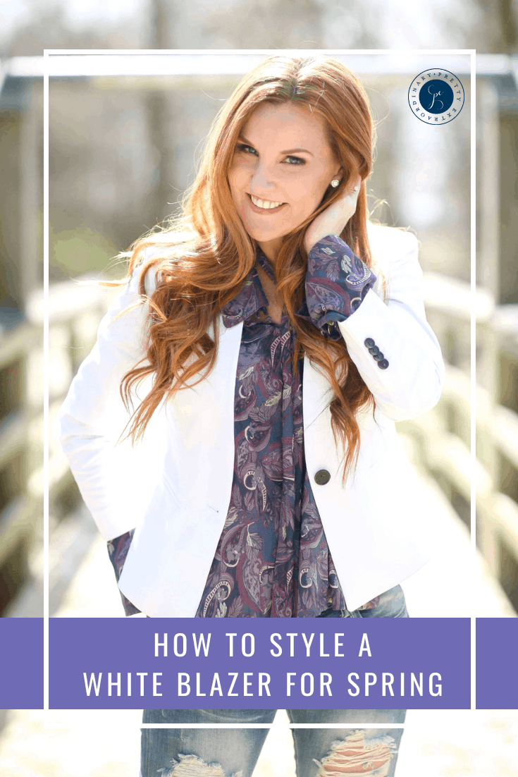 How to Style a White Blazer for Spring