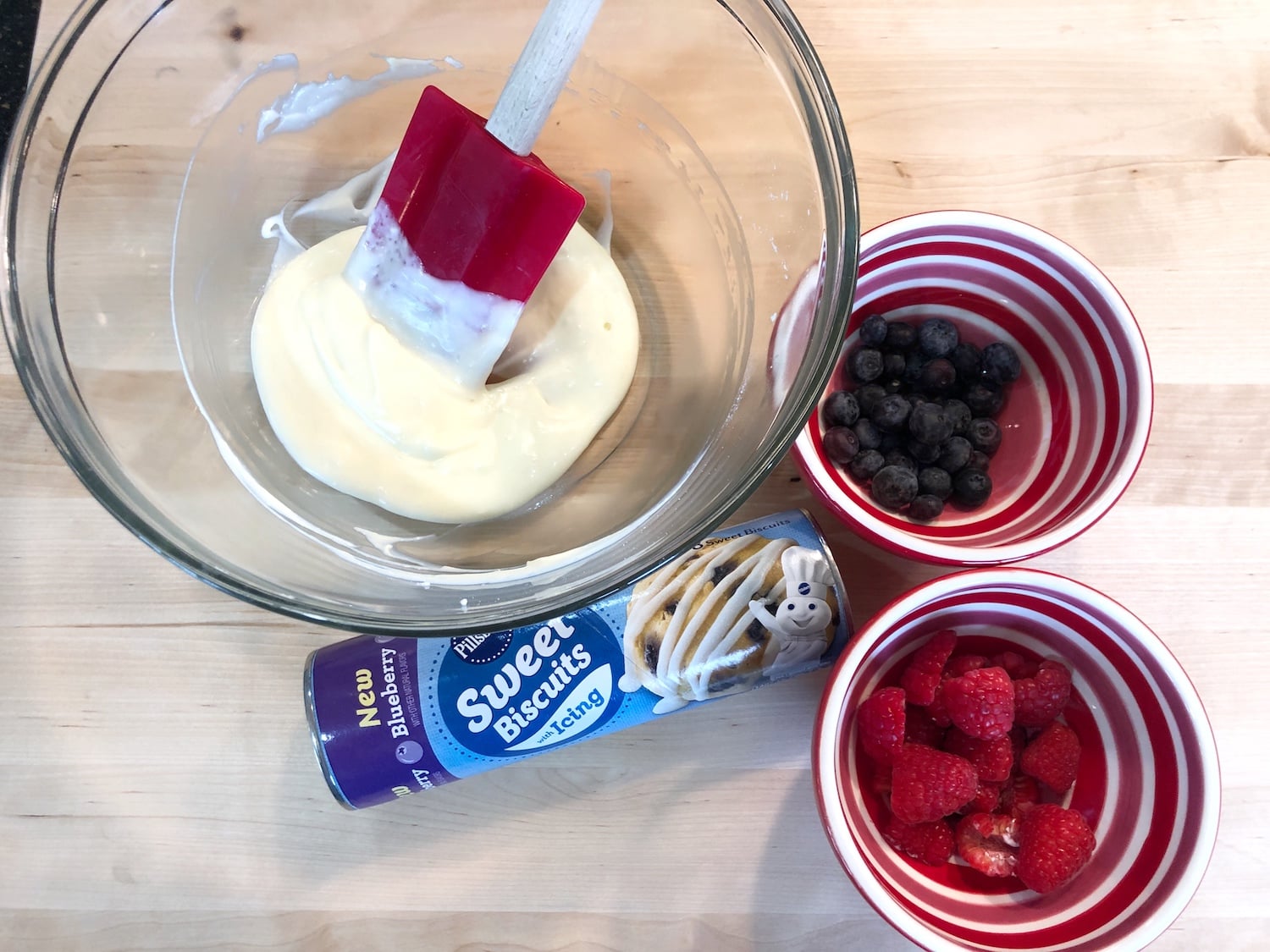 The Sweetest Way to Enjoy Family Time Together: Family Bake Night - Berry Cream Cheese Biscuit Bake