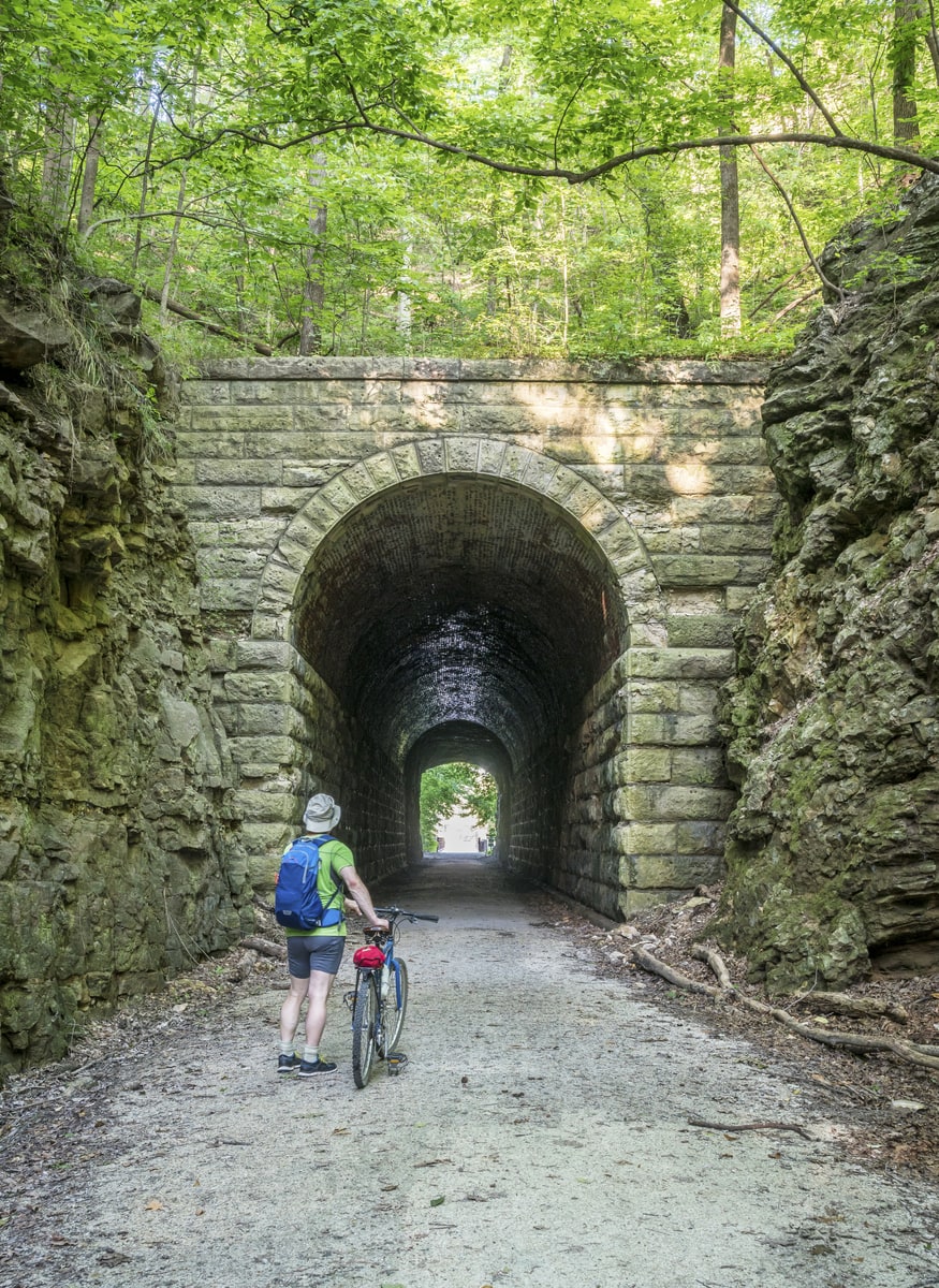 The Best Outdoor Adventures in Missouri - Biking on the Katy Trail